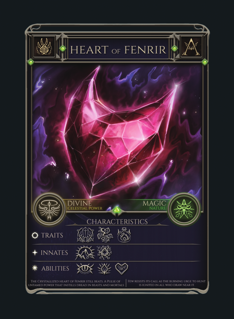 Dungeon Break card — Heart of Fenrir