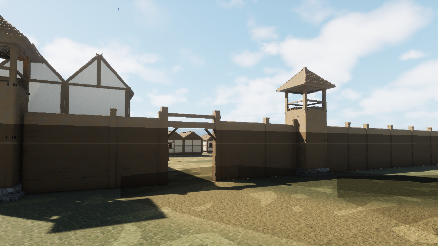 The Frontier — main gate